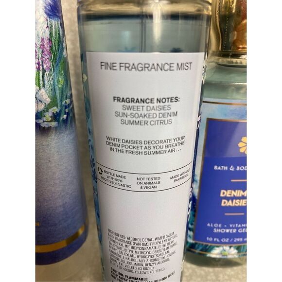 Bath and Body Works DEMIN & DAISIES 3 Pc Set - Picture 2 of 5